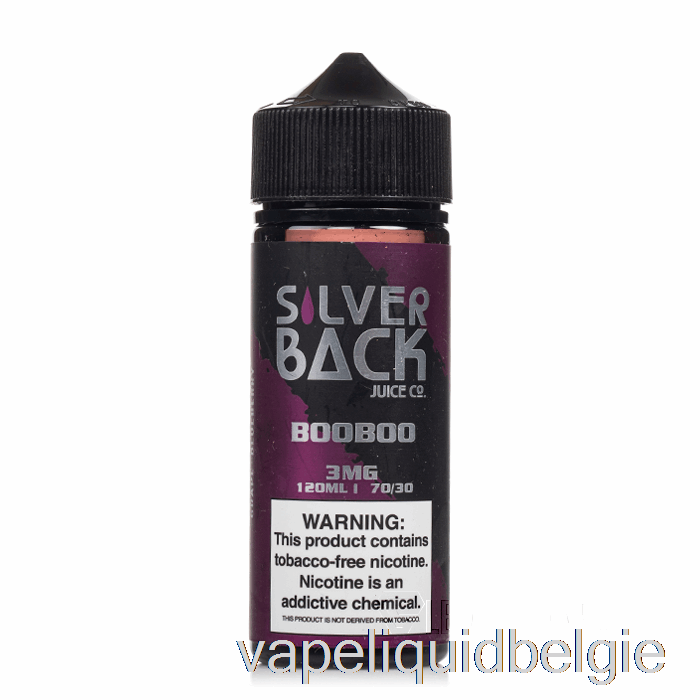 Vape België Booboo - Silverback Juice Co. - 120 Ml 3 Mg